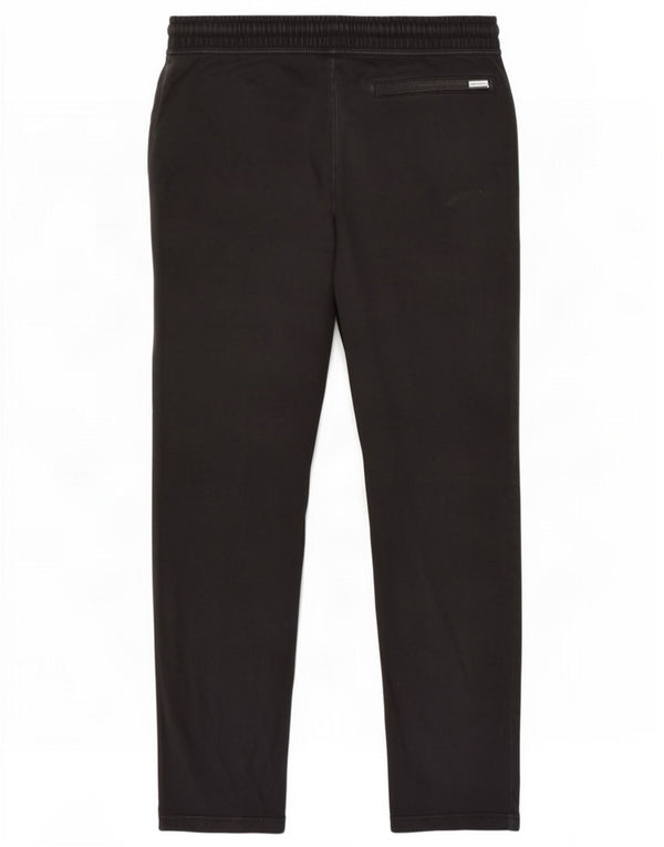 Marks & Spencer Mens Tracksuit Trousers Large Black Cotton