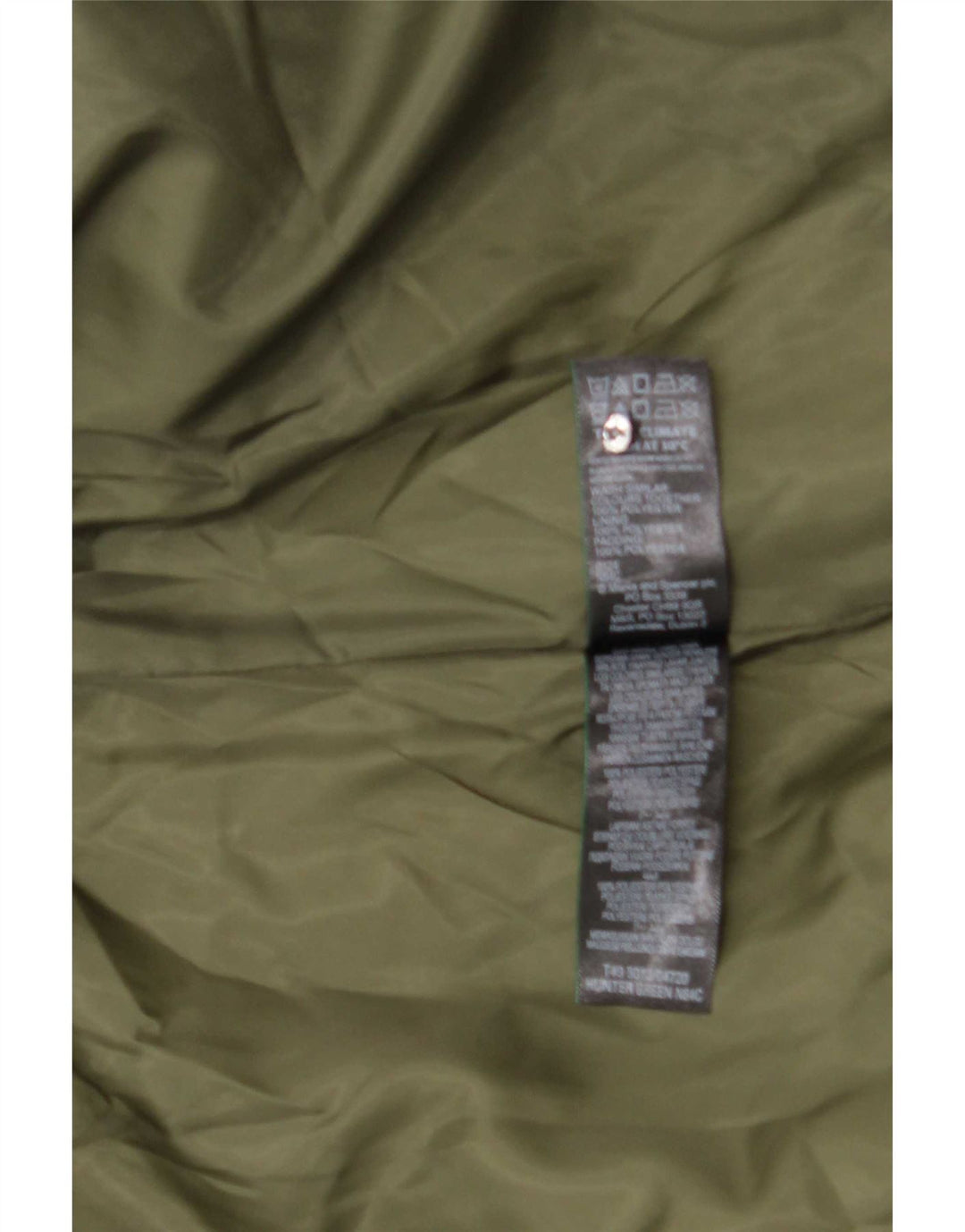Marks & Spencer Womens Hooded Oversized Padded Jacket UK 10 Small Green