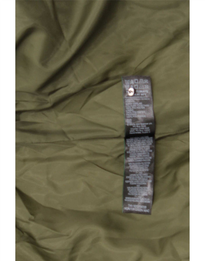 Marks & Spencer Womens Hooded Oversized Padded Jacket UK 10 Small Green