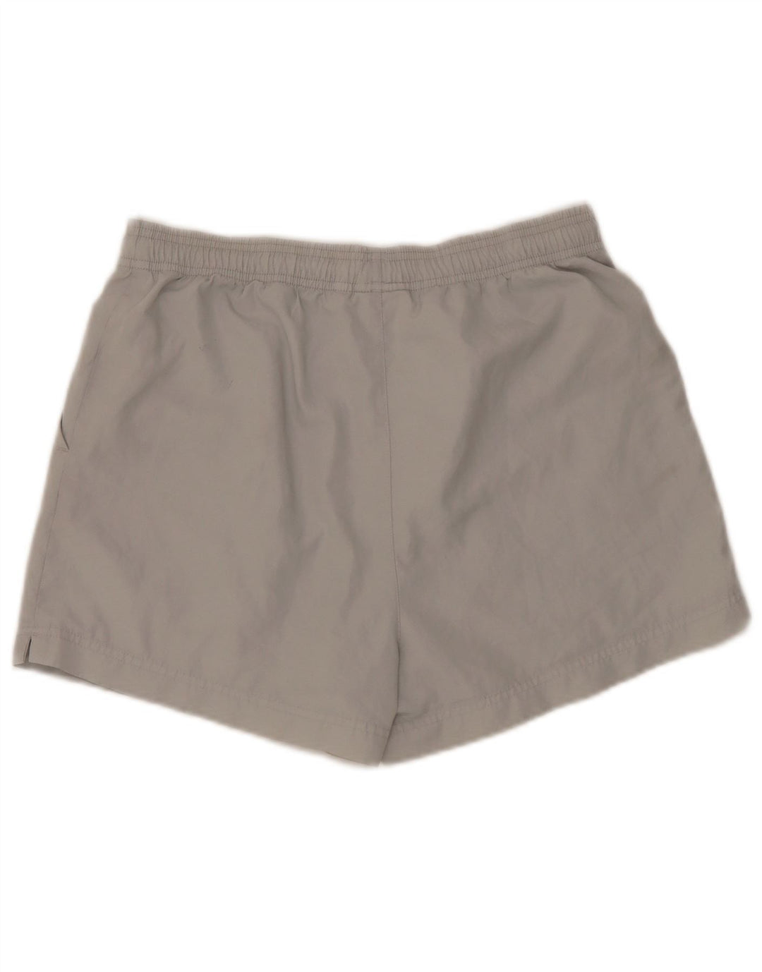 Adidas Womens Sport Shorts UK 12 Medium Grey Polyester