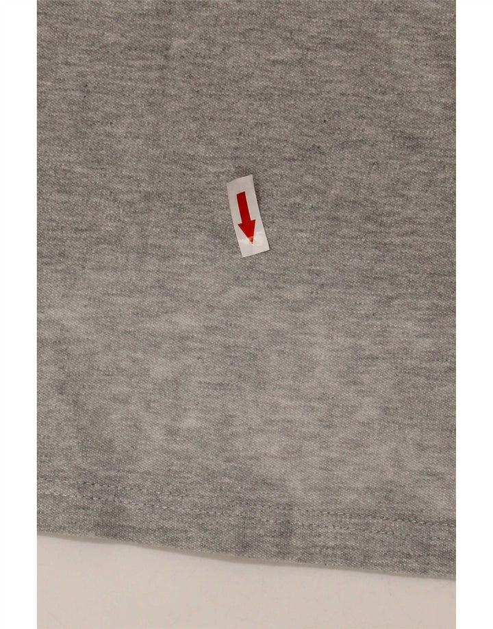 Sergio Tacchini Mens Polo Shirt IT 48 Small Grey Cotton
