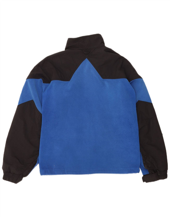 Columbia Mens Titanium Fleece Jacket UK 38 Medium Blue Colourblock