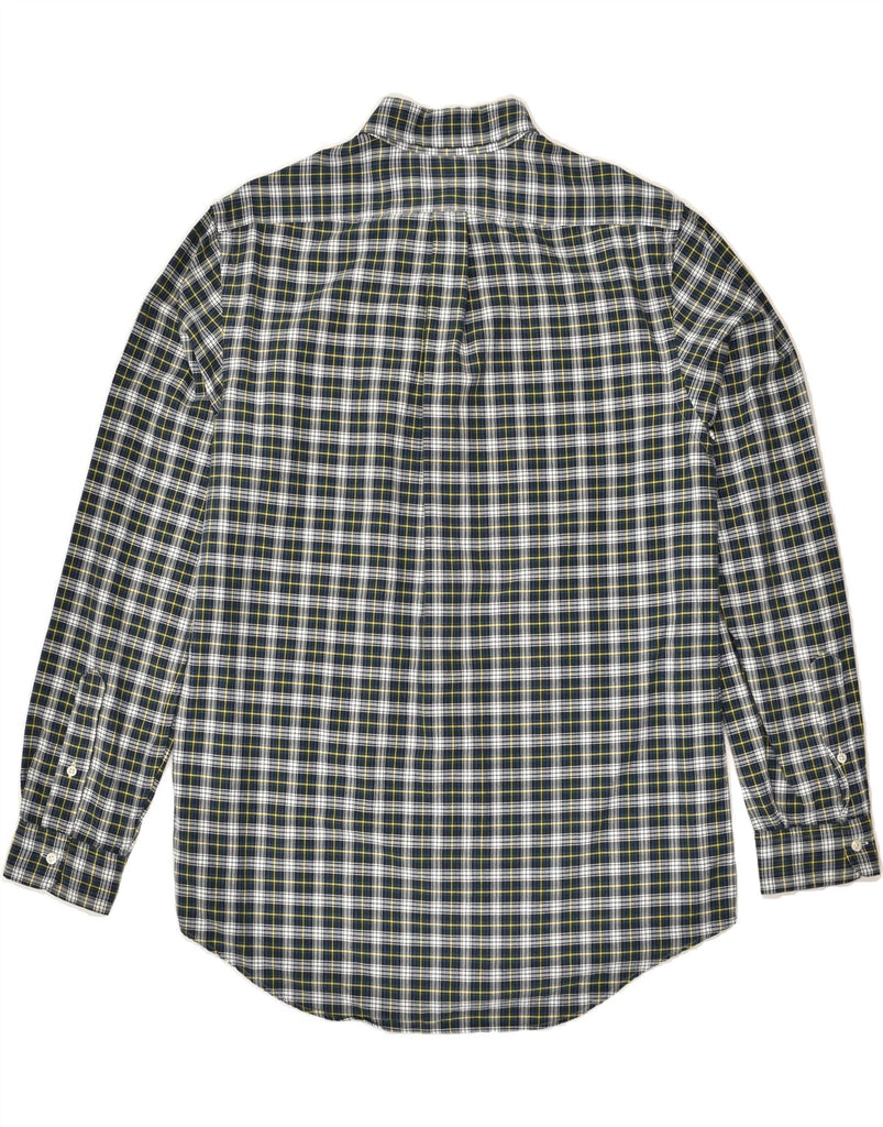 RALPH LAUREN Mens Shirt Large Green Check Cotton | Vintage Ralph Lauren | Thrift | Second-Hand Ralph Lauren | Used Clothing | Messina Hembry 