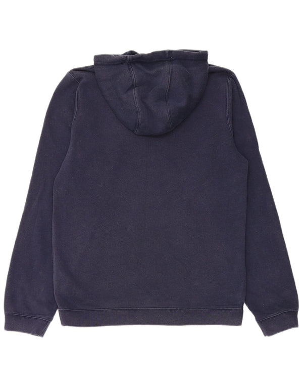 Nike Mens Graphic Hoodie Jumper Small Navy Blue Cotton