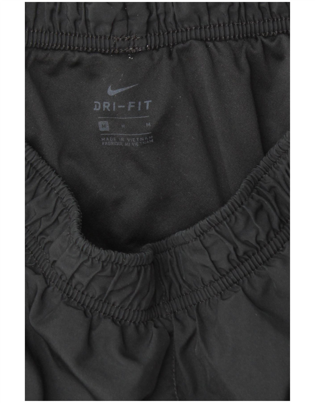 NIKE Womens Dri Fit Sport Shorts UK 12 Medium  Black Polyester