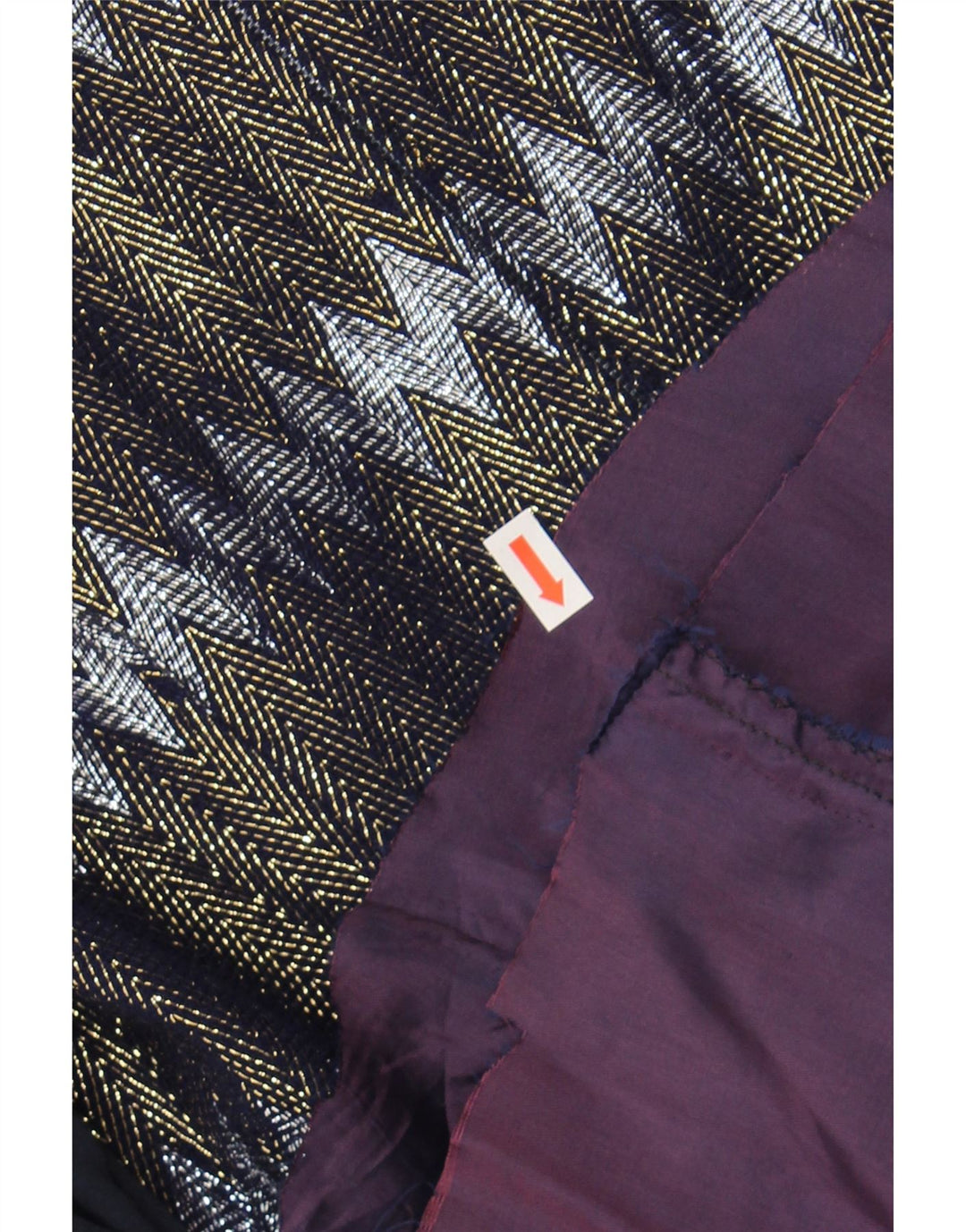 VINTAGE Womens Sheath Dress UK 12 Medium Grey Chevron Vintage Vintage and Second-Hand Vintage from Messina Hembry 