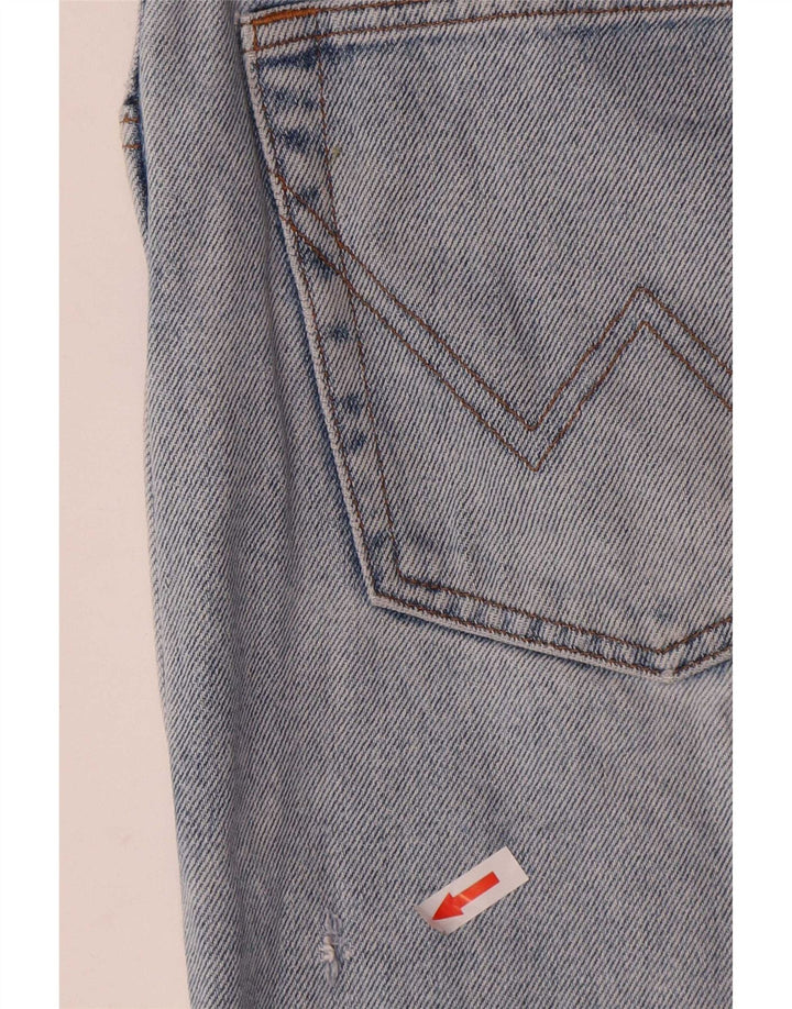 Wrangler Mens Monterey Straight Jeans W34 L31 Blue Cotton