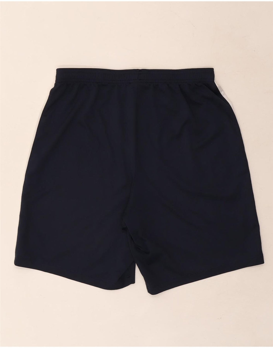 Nike Mens Dri Fit Sport Shorts Large Navy Blue Colourblock Polyester