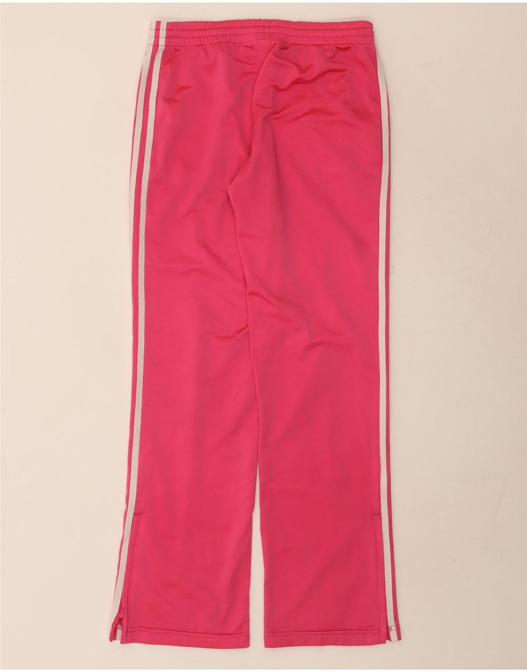 Adidas Womens Tracksuit Trousers EU 36 Small  Pink Polyester