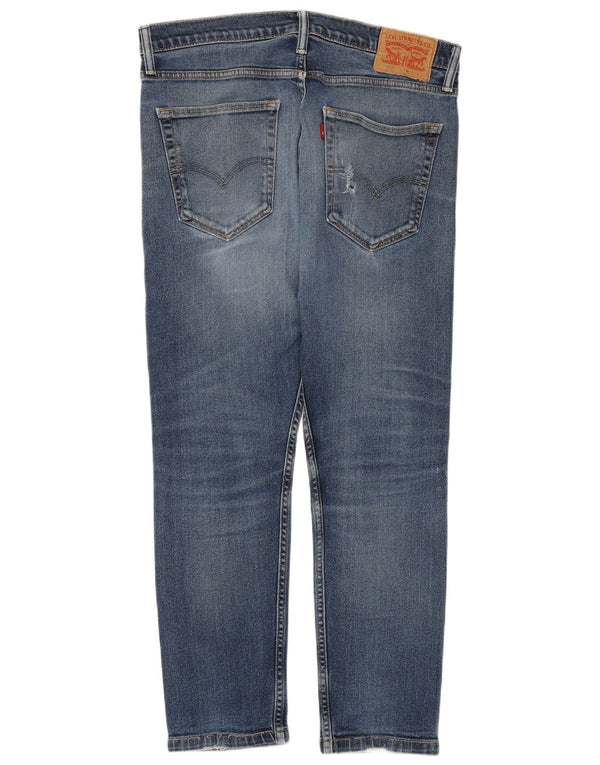 Levi's Mens 512 Tapered Slim Jeans W36 L27 Blue Cotton