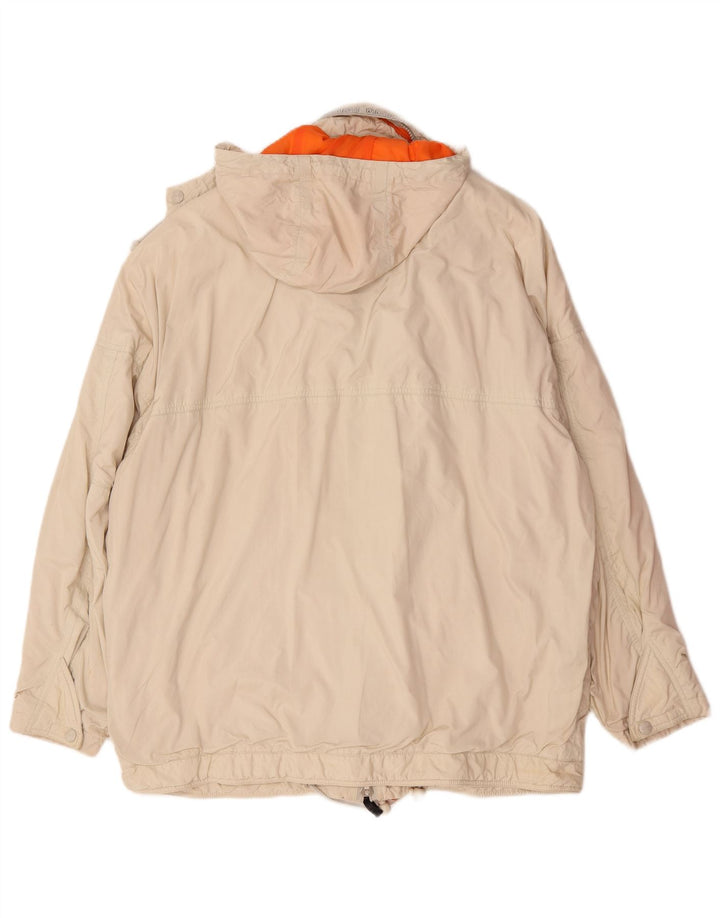 Ellesse Mens Gore-Tex Hooded Oversized Ski Jacket IT 50 Medium Beige Sports