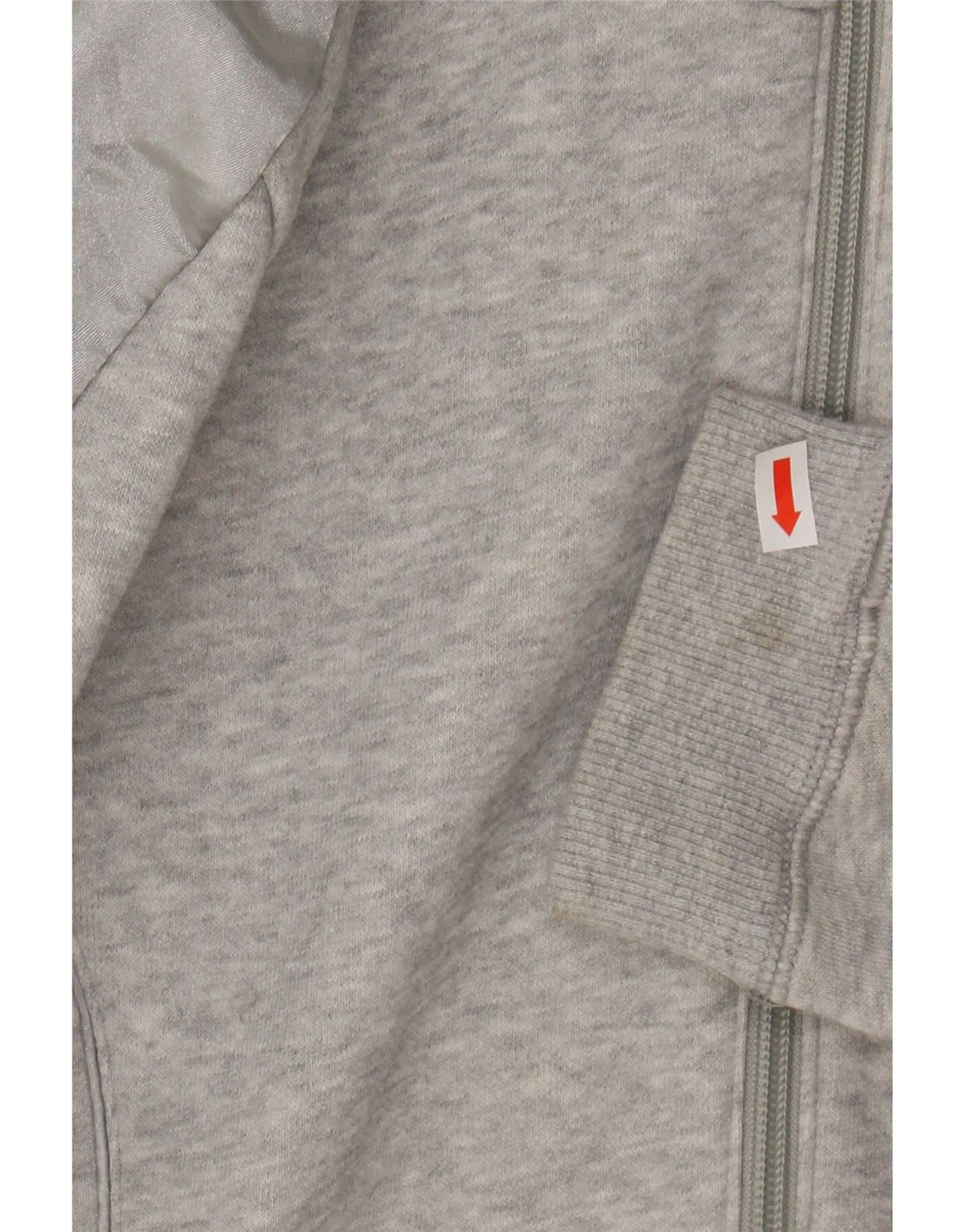 Puma Womens Zip Hoodie Sweater UK 10 Small Grey Cotton