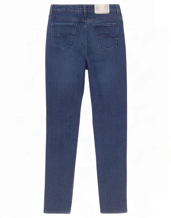 Trussardi Womens Skinny Jeans W29 L28 Navy Blue