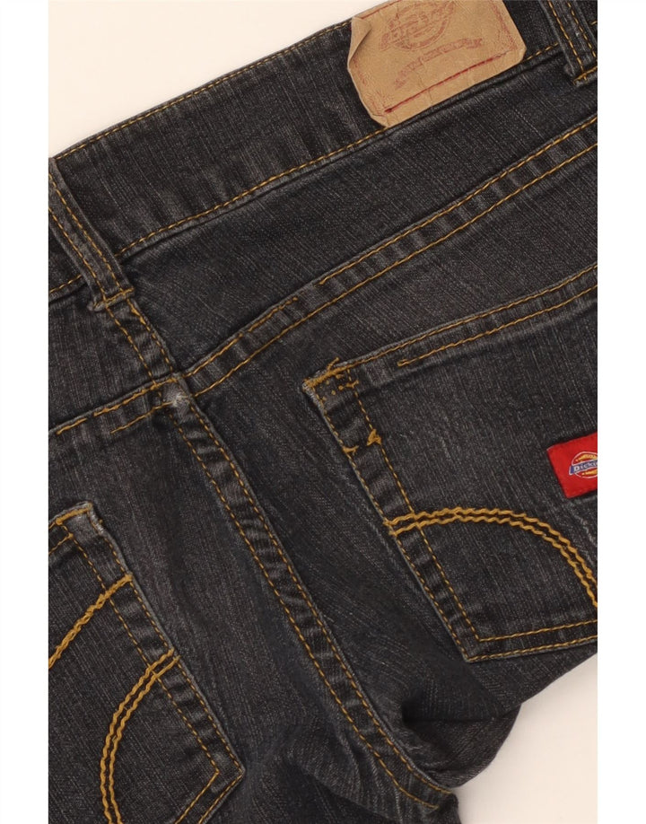 Dickies Womens Skinny Jeans US 5 Medium W30 L31 Black Cotton