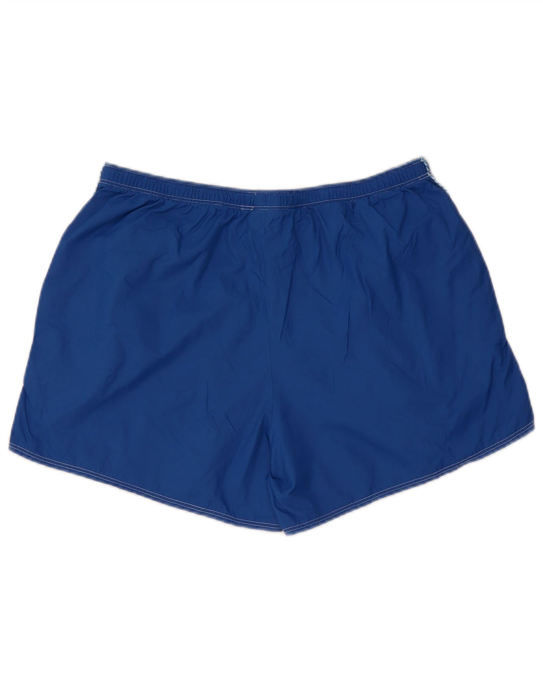 Nike Womens Sport Shorts US 8/10 Medium Blue Nylon