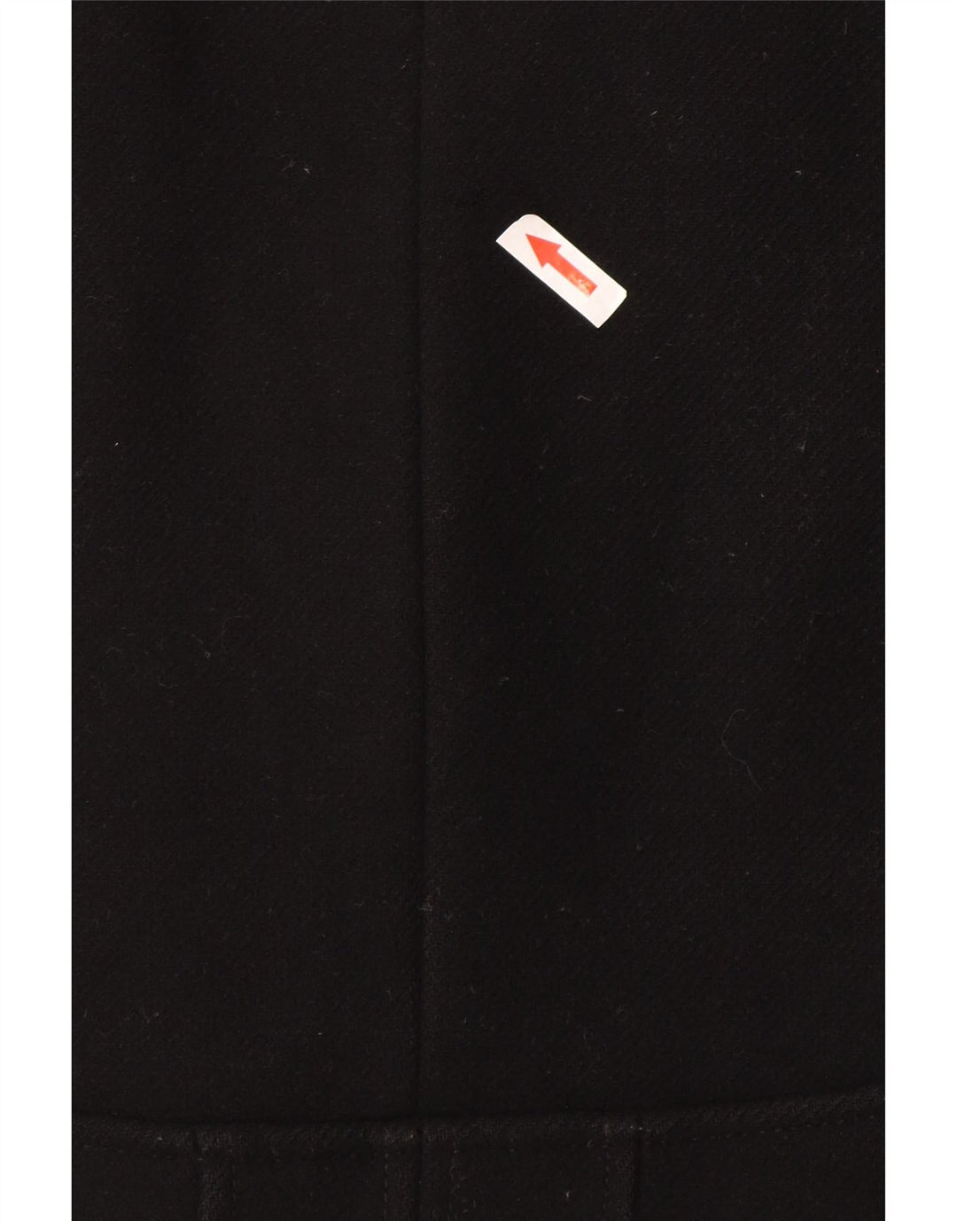 Reiss Womens Overcoat UK 14 Large Black Wool