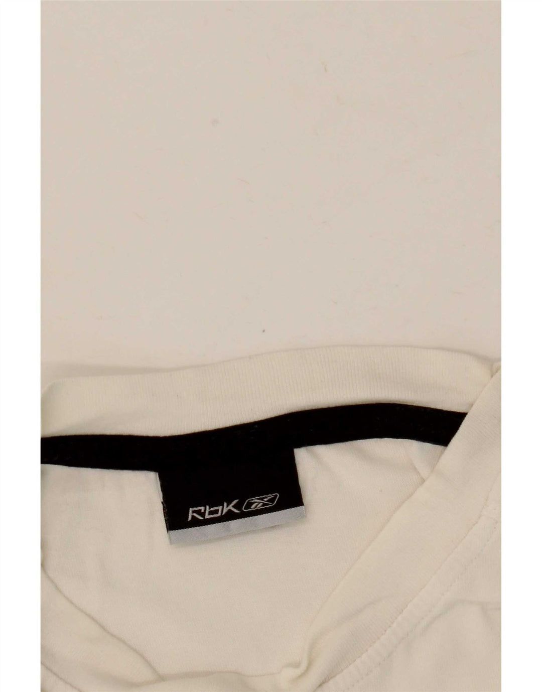 Reebok Mens T-Shirt Top Medium White Cotton