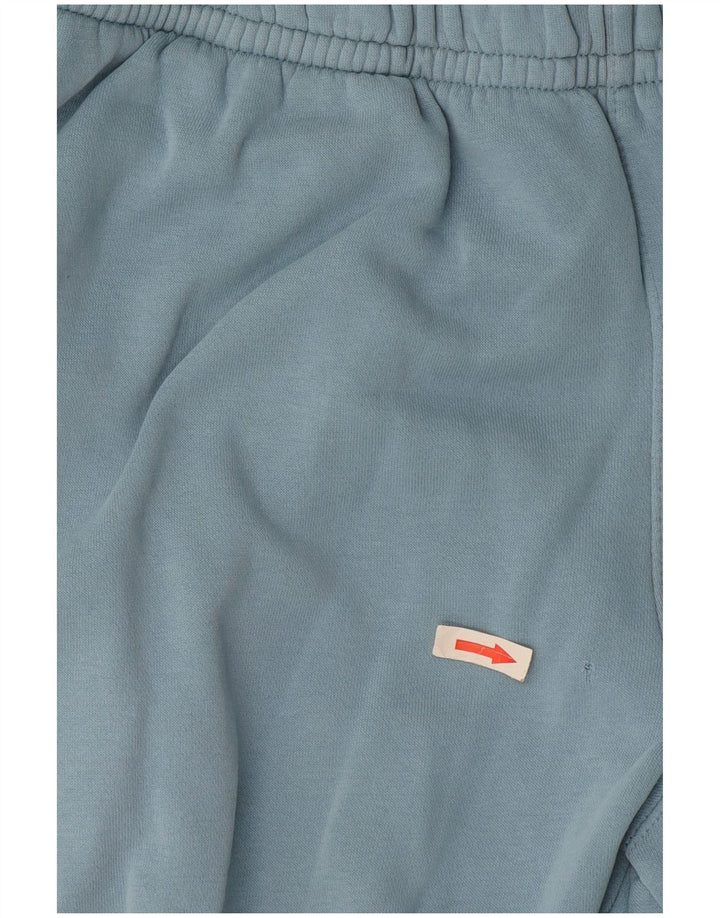 Nike Womens Tracksuit Trousers Joggers UK 14 Medium Blue Cotton