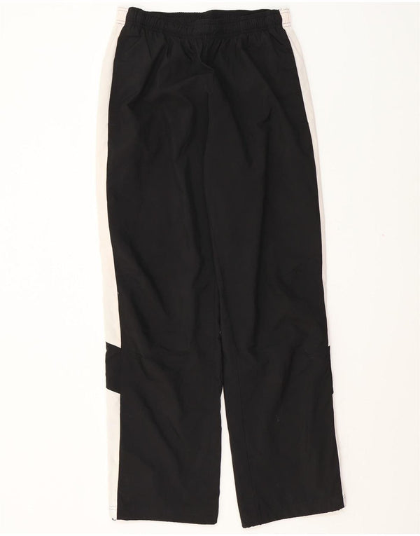 PUMA Mens Tracksuit Trousers Medium  Black Colourblock Polyester