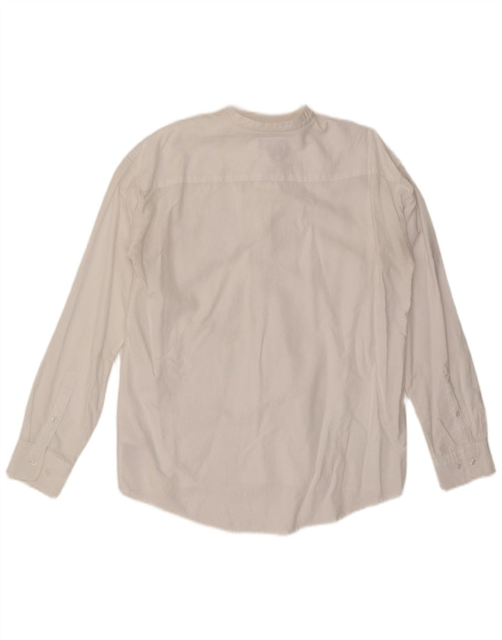 Gant Womens Pullover Shirt UK 14 Large White Lycra