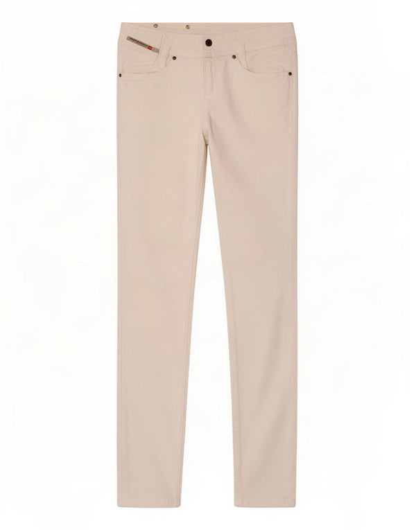 Diesel Womens Slim Jeans W28 L33 White Cotton