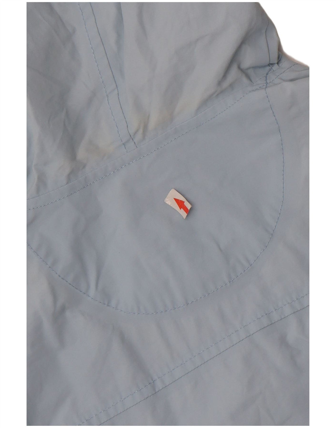 Napapijri Womens Oversized Hooded Pullover Rain Jacket UK 10 Small Blue
