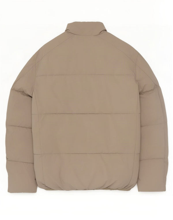 Zara Mens Padded Jacket UK 36 Small Grey Nylon