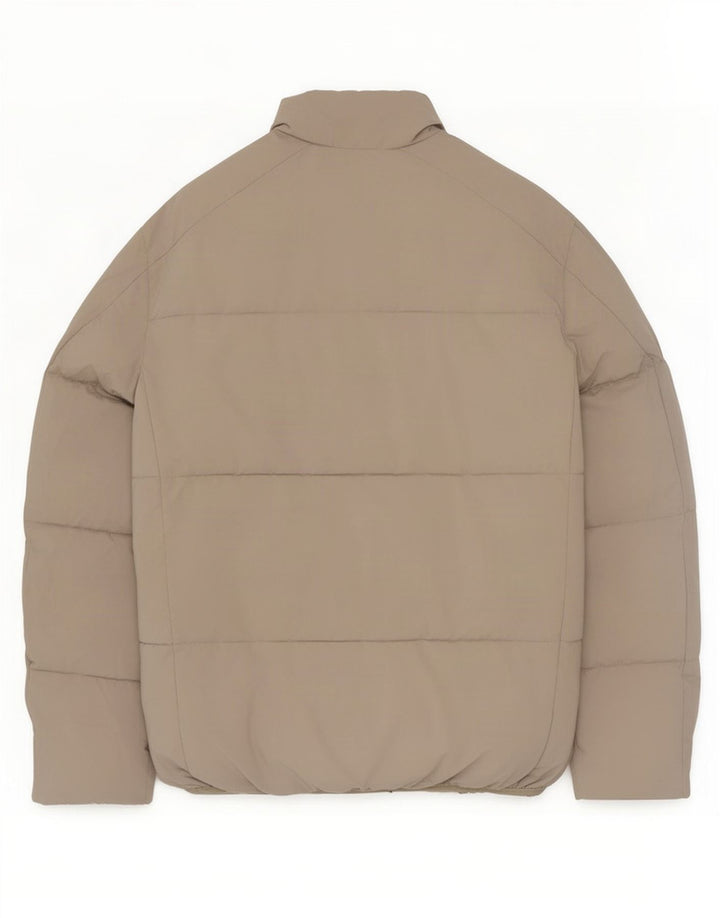 Zara Mens Padded Jacket UK 36 Small Grey Nylon