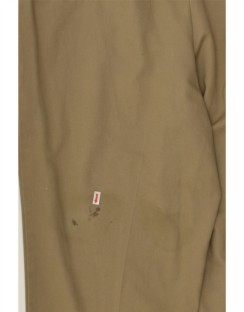 LEE Mens Straight Chino Trousers W36 L30 Brown Cotton | Vintage Lee | Thrift | Second-Hand Lee | Used Clothing | Messina Hembry 