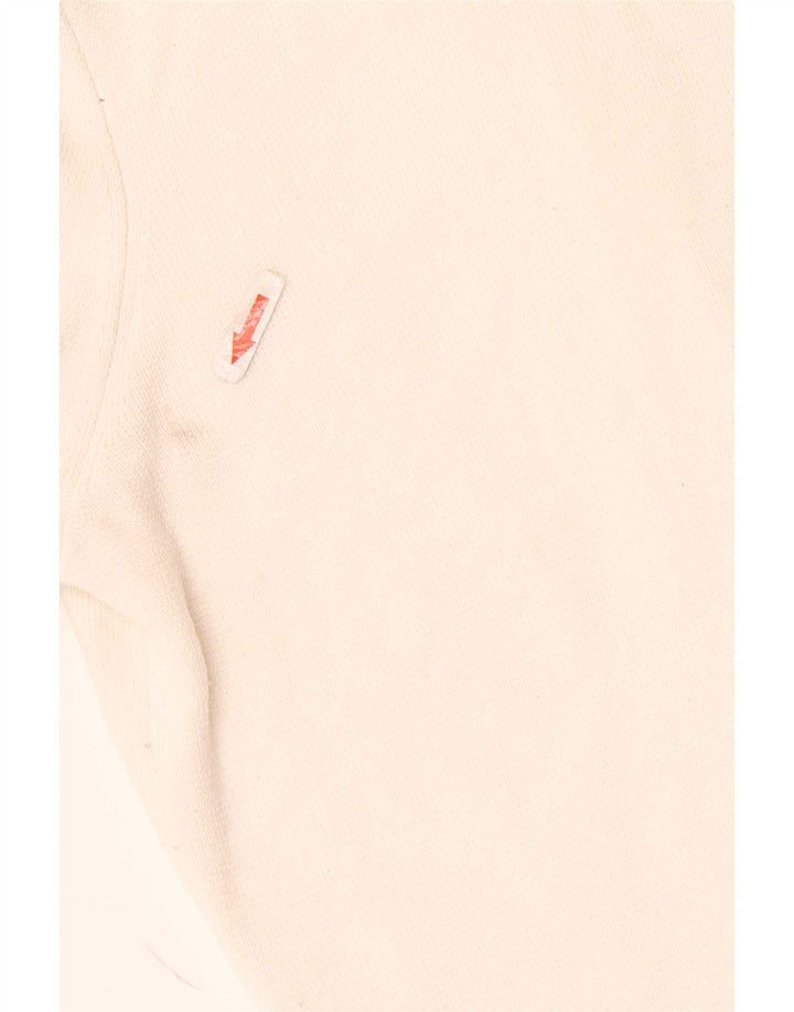 Marks & Spencer Womens Open Cardigan Sweater UK 14 Medium Beige Polyamide