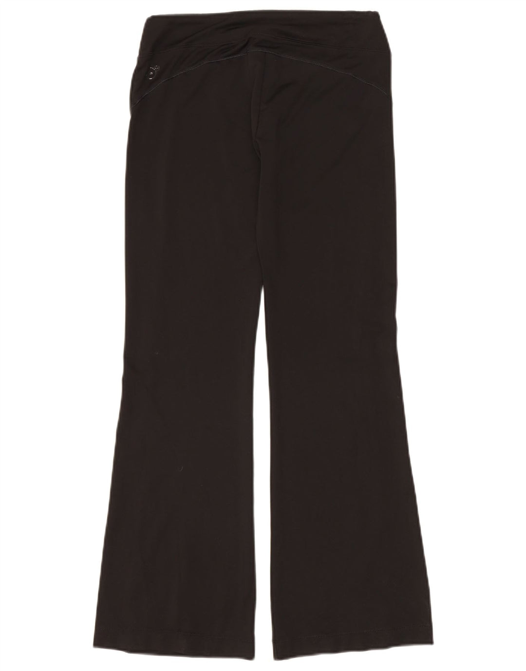 Puma Womens Flare Tracksuit Trousers UK 12 Medium Black Polyester