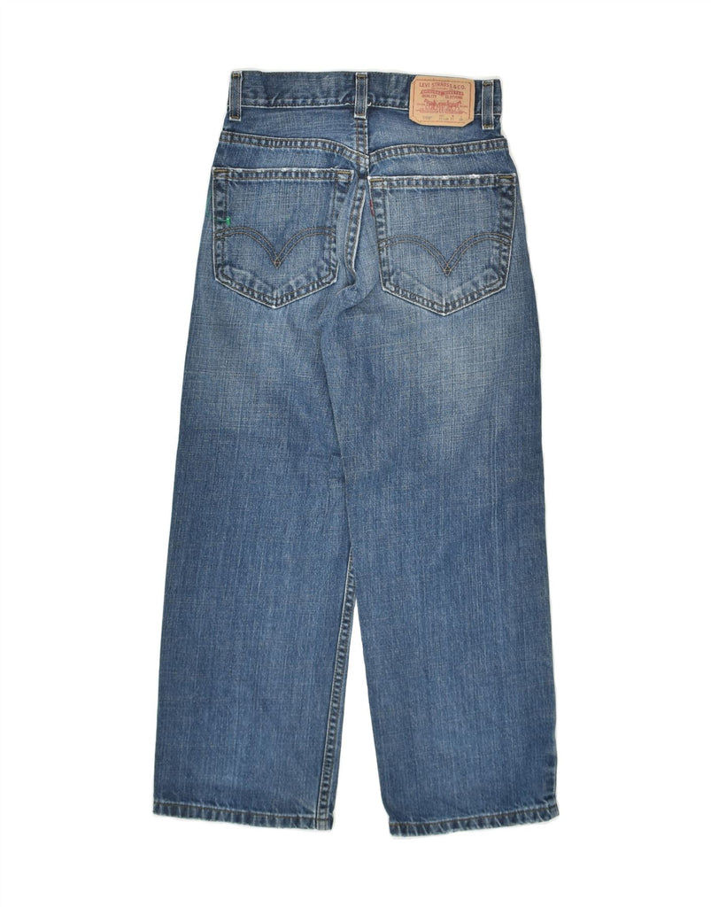 LEVI'S Boys 569 Straight Jeans 9-10 Years Small W23 L25  Blue Cotton | Vintage Levi's | Thrift | Second-Hand Levi's | Used Clothing | Messina Hembry 