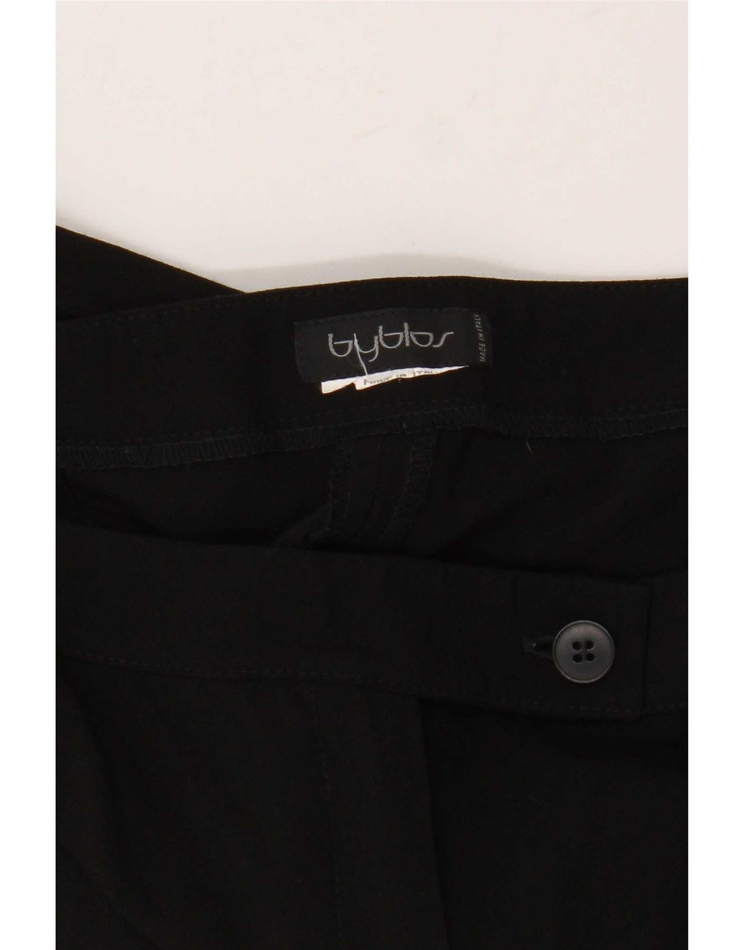 Byblos Womens Slim Suit Trousers W32 L29 Black