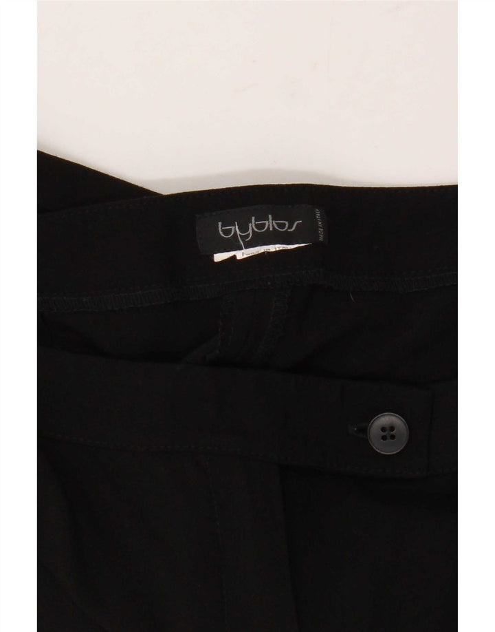 Byblos Womens Slim Suit Trousers W32 L29 Black