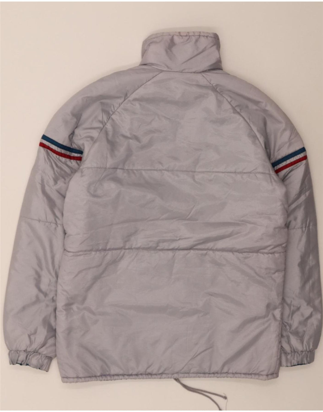 VINTAGE Mens Reversible Padded Jacket IT 56 3XL Grey Polyamide Vintage Vintage and Second-Hand Vintage from Messina Hembry 