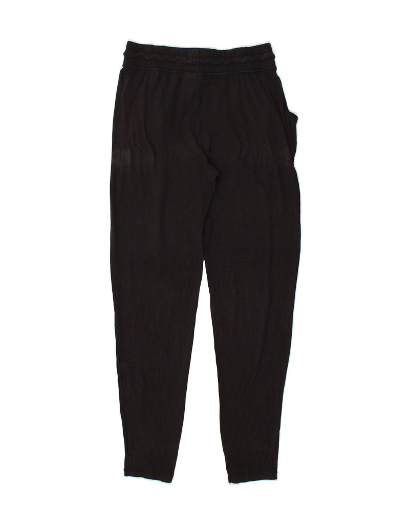 REEBOK Womens Tracksuit Trousers UK 8-10 Small  Black Viscose Vintage Reebok and Second-Hand Reebok from Messina Hembry 