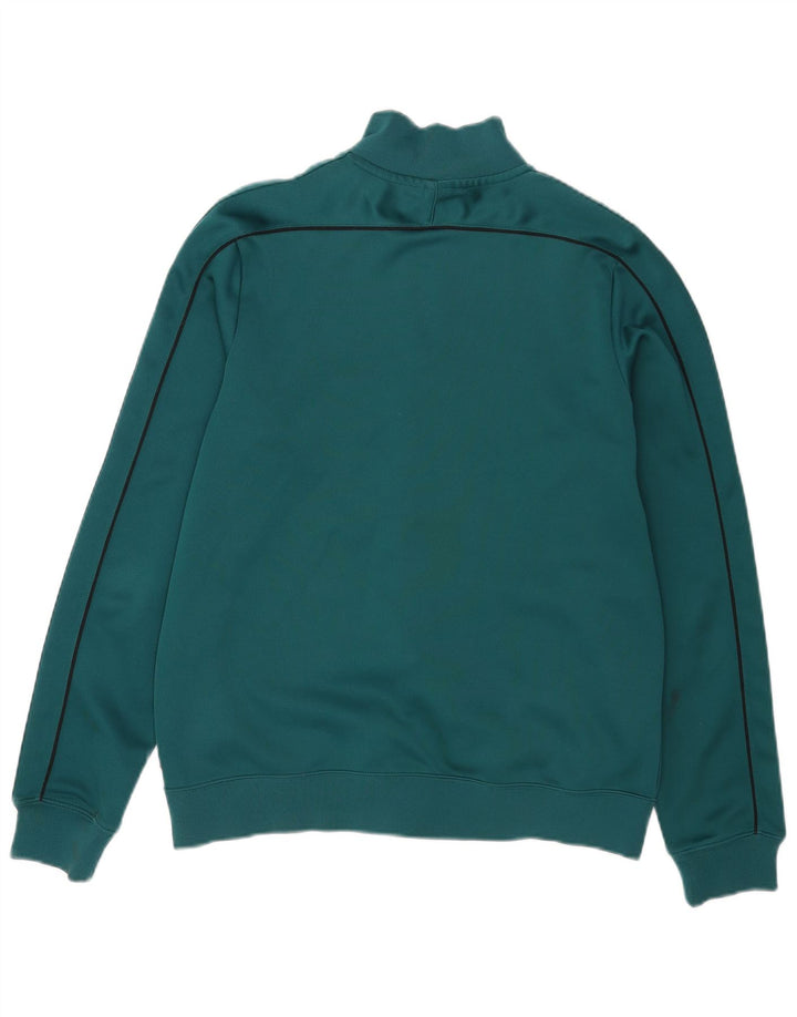 Nike Mens Tracksuit Top Jacket Large Green Polyester