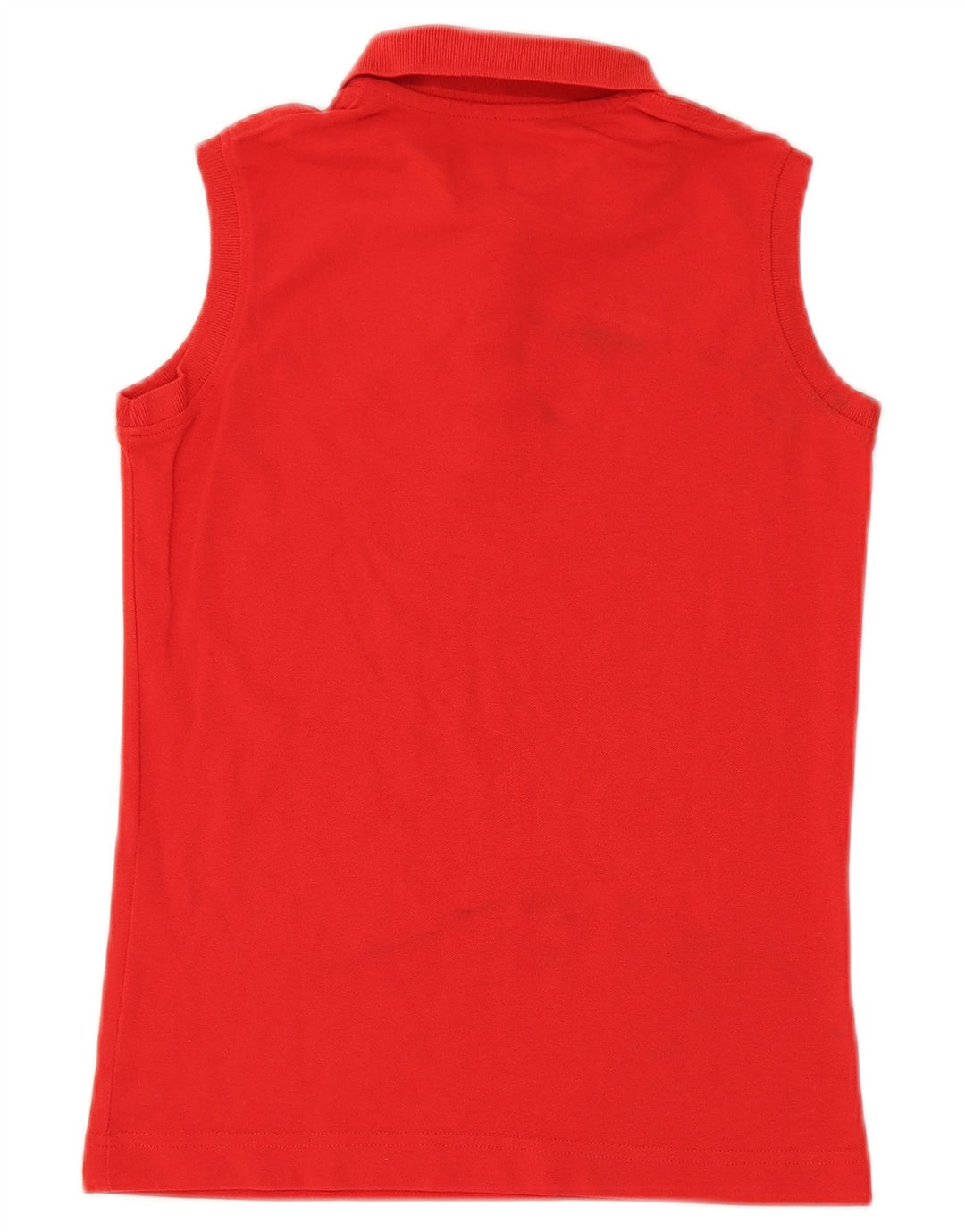Kappa Womens Sleeveless Polo Shirt UK 10 Small Red
