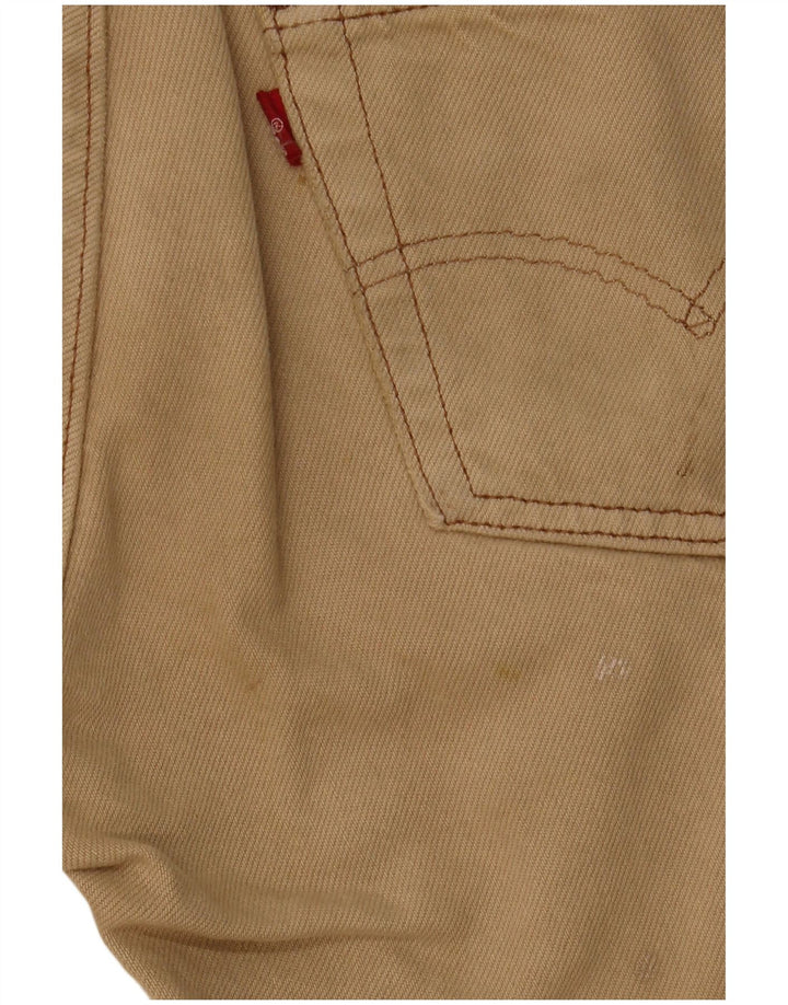 Levi's Mens 501 Straight Jeans  W28 L30 Beige