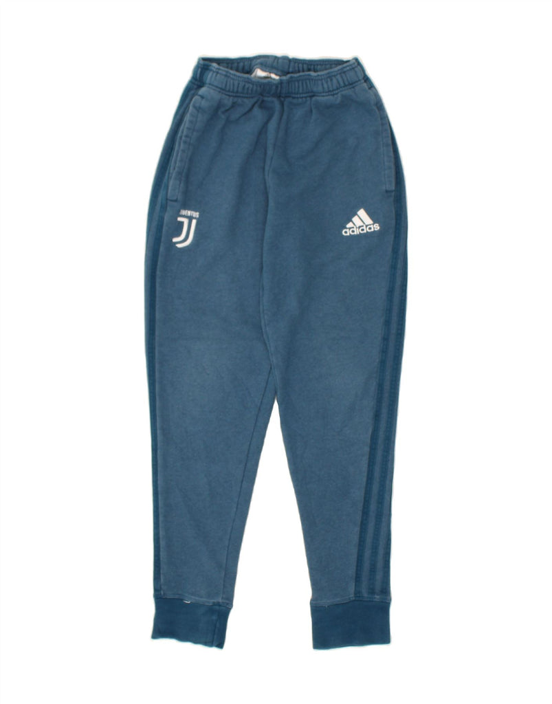 ADIDAS Mens Climalite Tracksuit Trousers Joggers XS Navy Blue Cotton | Vintage Adidas | Thrift | Second-Hand Adidas | Used Clothing | Messina Hembry 