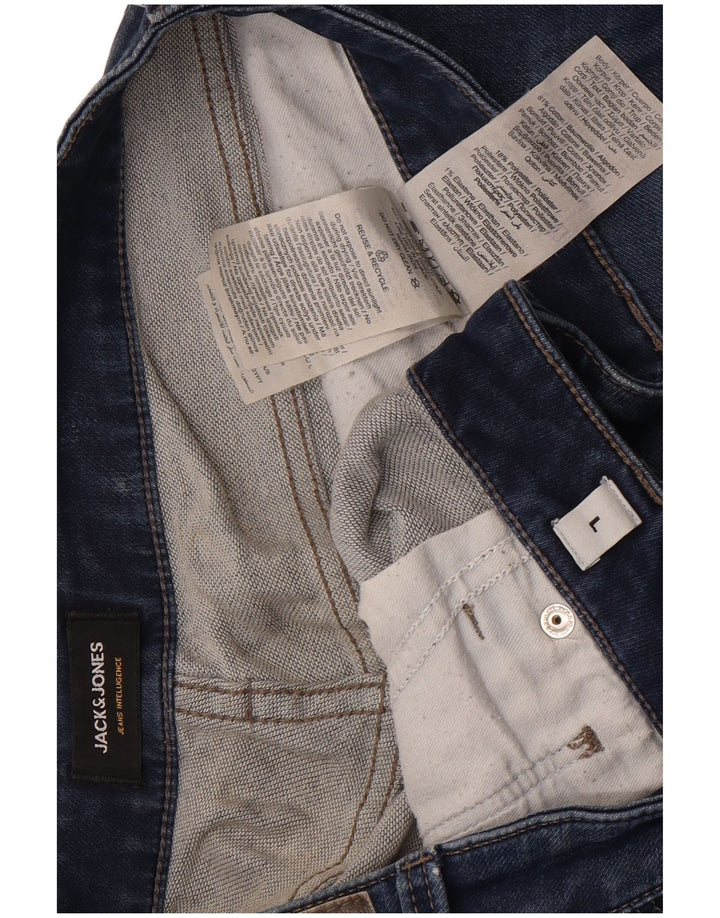Jack & Jones Mens Denim Shorts Large W36  Blue Cotton