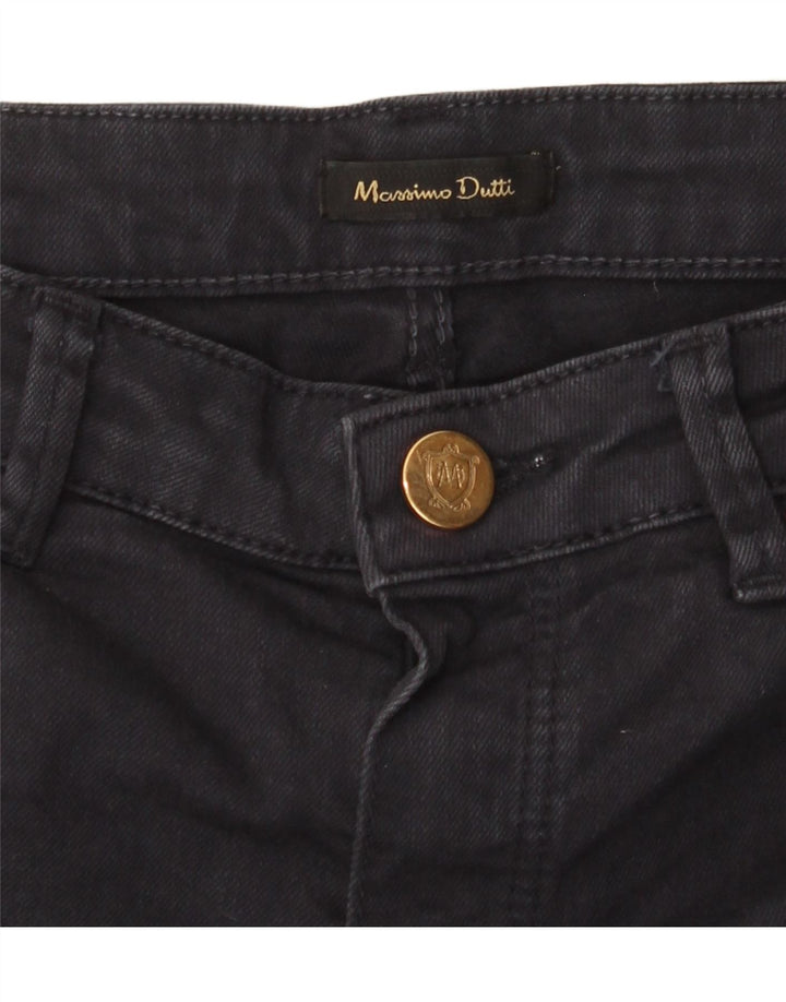 Massimo Dutti Womens Skinny Jeans W30 L31 Navy Blue