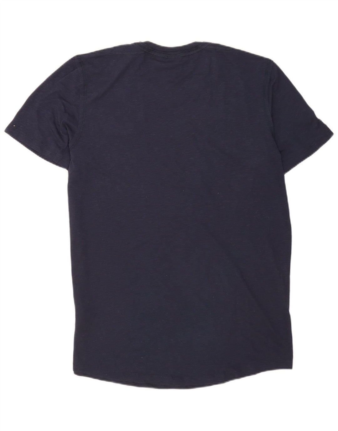 Jack & Jones Mens T-Shirt Top XL Navy Blue Polyester