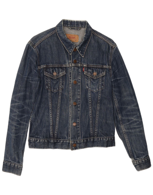 Levi's Girls Denim Jacket 11-12 Years Medium  Navy Blue Cotton