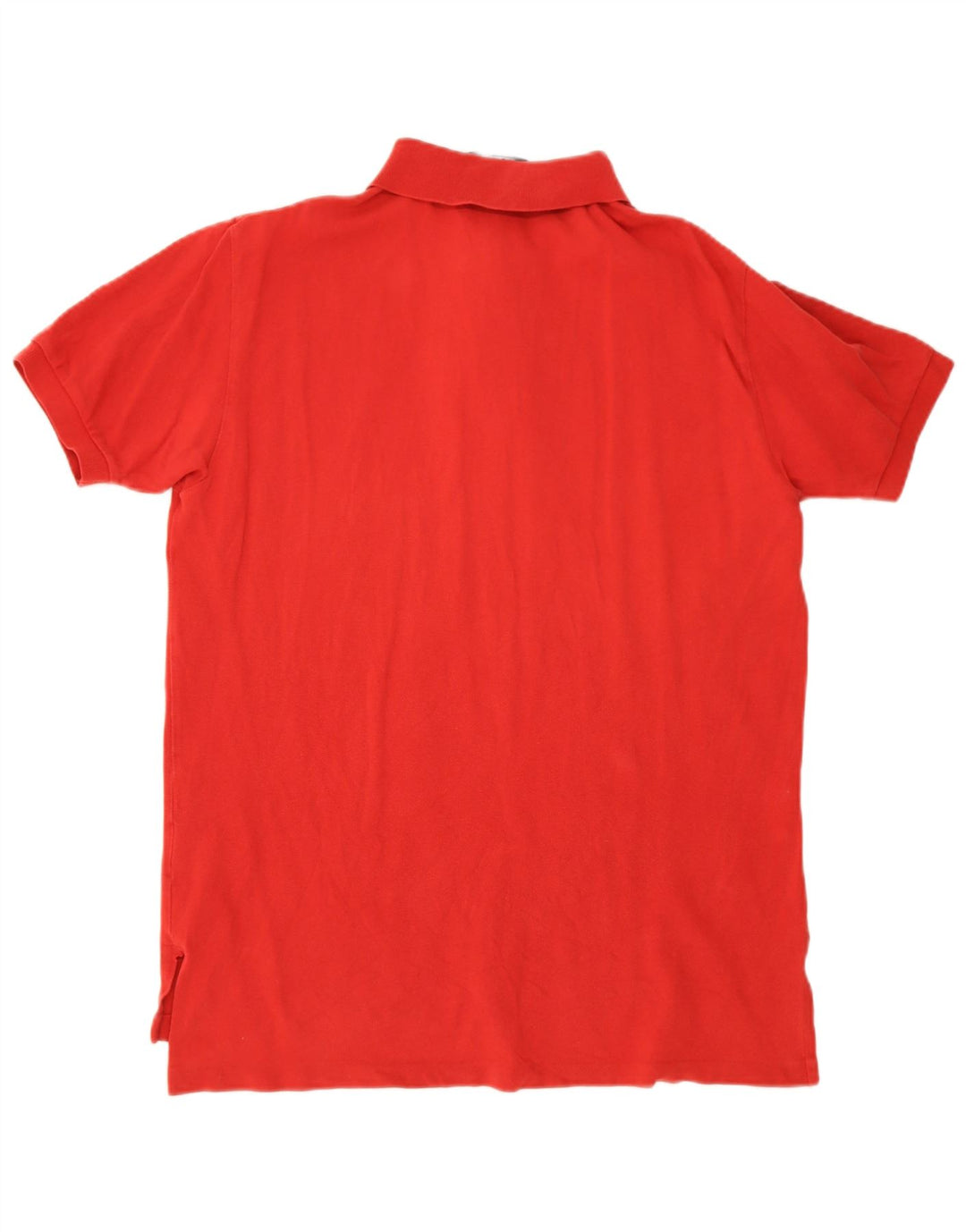 Ralph Lauren Mens Polo Shirt Large Red Cotton
