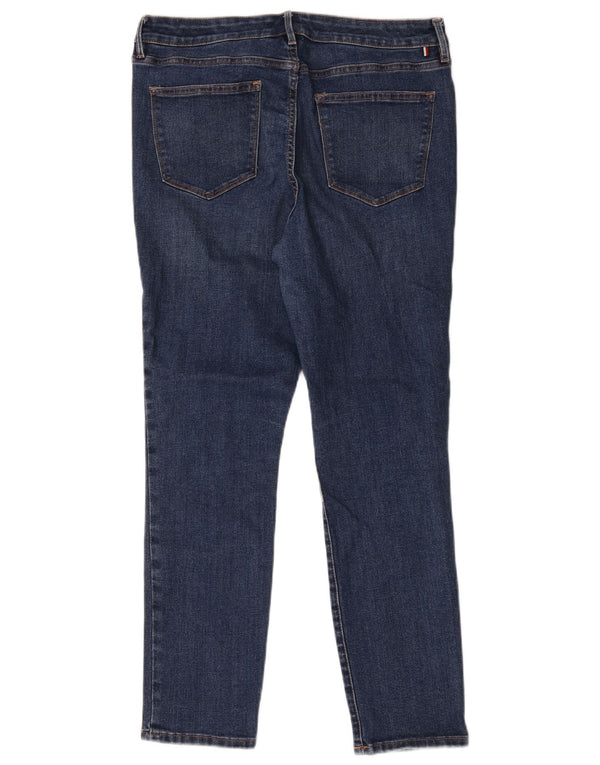 Tommy Hilfiger Womens Raleigh High Rise Slim Jeans US 10 Large W34 L28 Blue