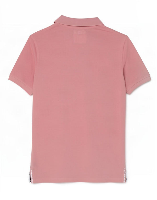 Crew Clothing Mens Polo Shirt Medium Pink Cotton