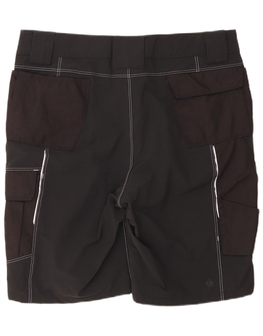 Engelbert Strauss Mens Cargo Shorts UK 44 2XL W40 Black Polyamide