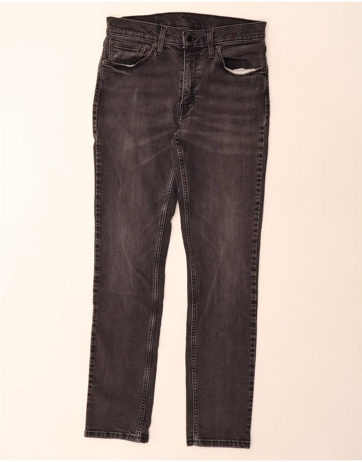 LEVI'S Mens 511 Slim Jeans W32 L32 Grey Cotton