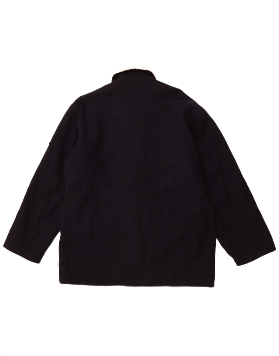 IVY OXFORD Mens Windbreaker Jacket UK 42 XL Navy Blue Cotton